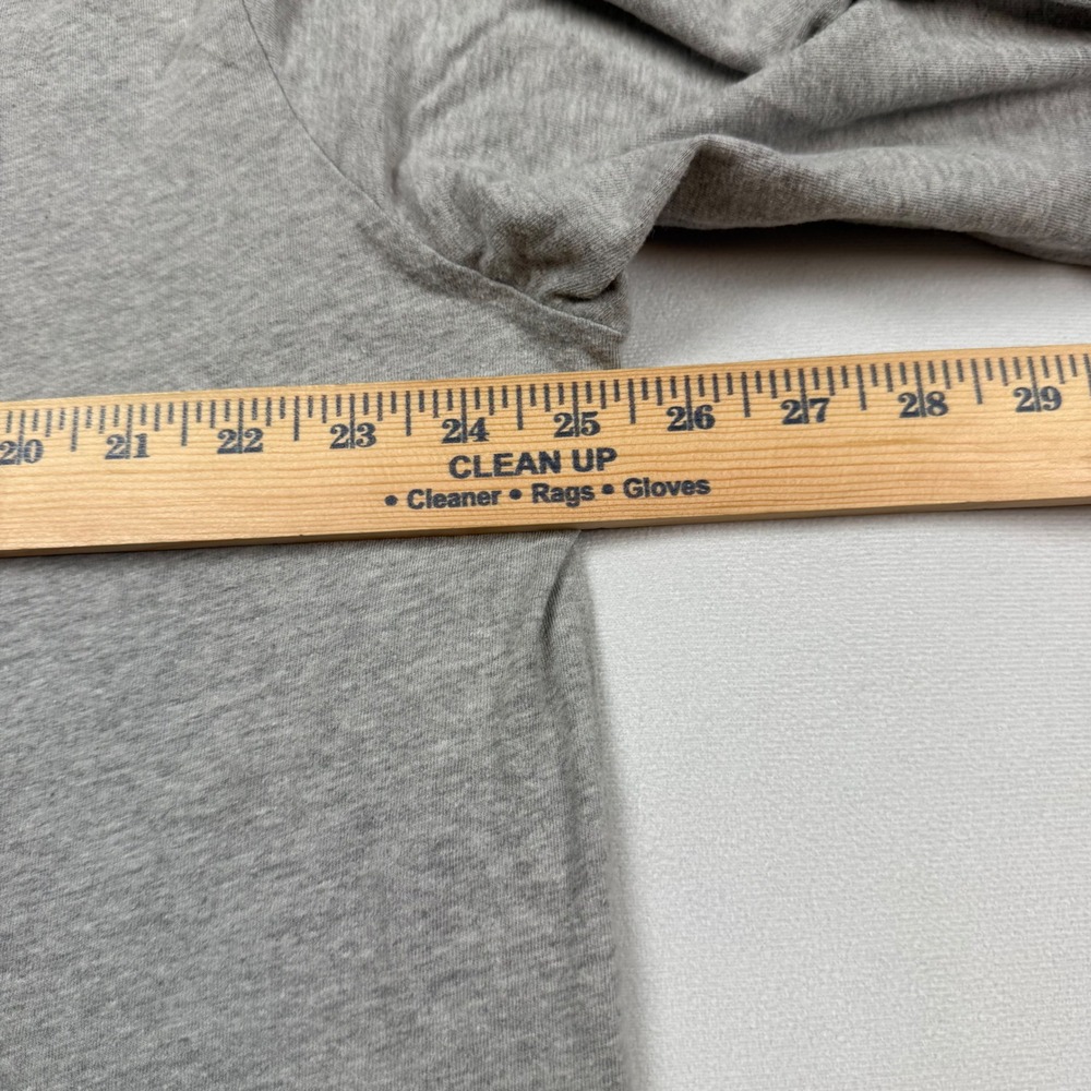 Polo Bear Polo Ralph Lauren Football Hoodie Shirt Mens XLT Tall Gray Long Sleeve - Picture 4 of 7